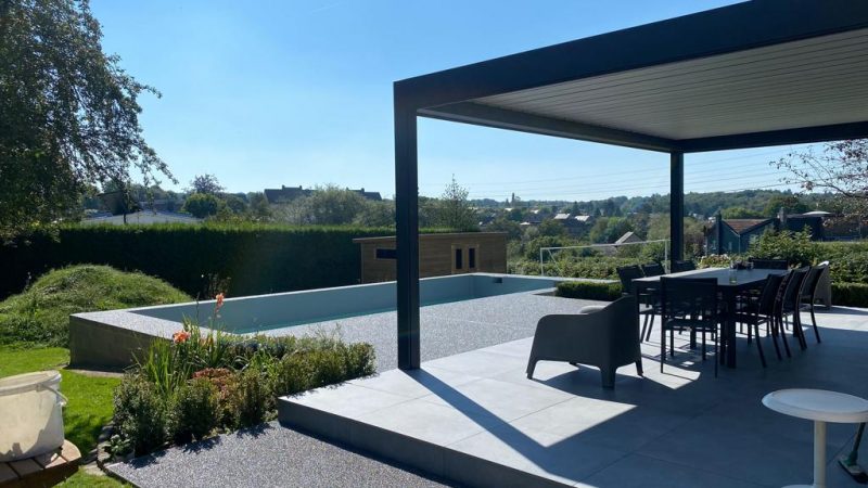 terrasse en résine