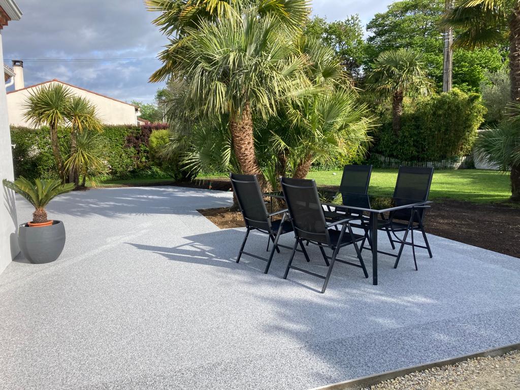 terrasse en résine